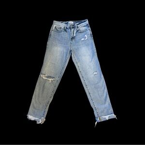 Pistola Presley High Rise Relaxed Roller Jeans Size 25